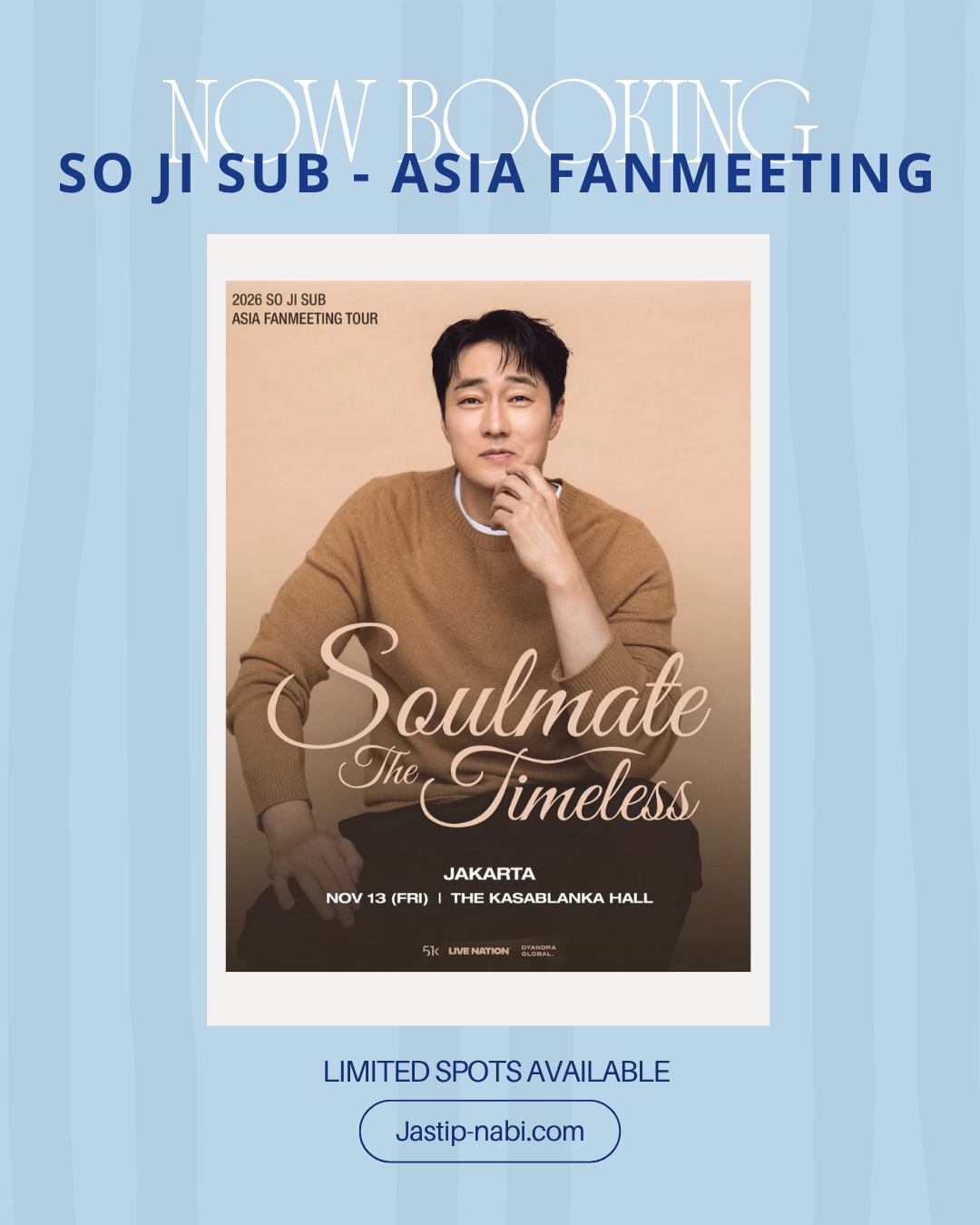 Poster SO JI SUB - ASIA FANMEETING