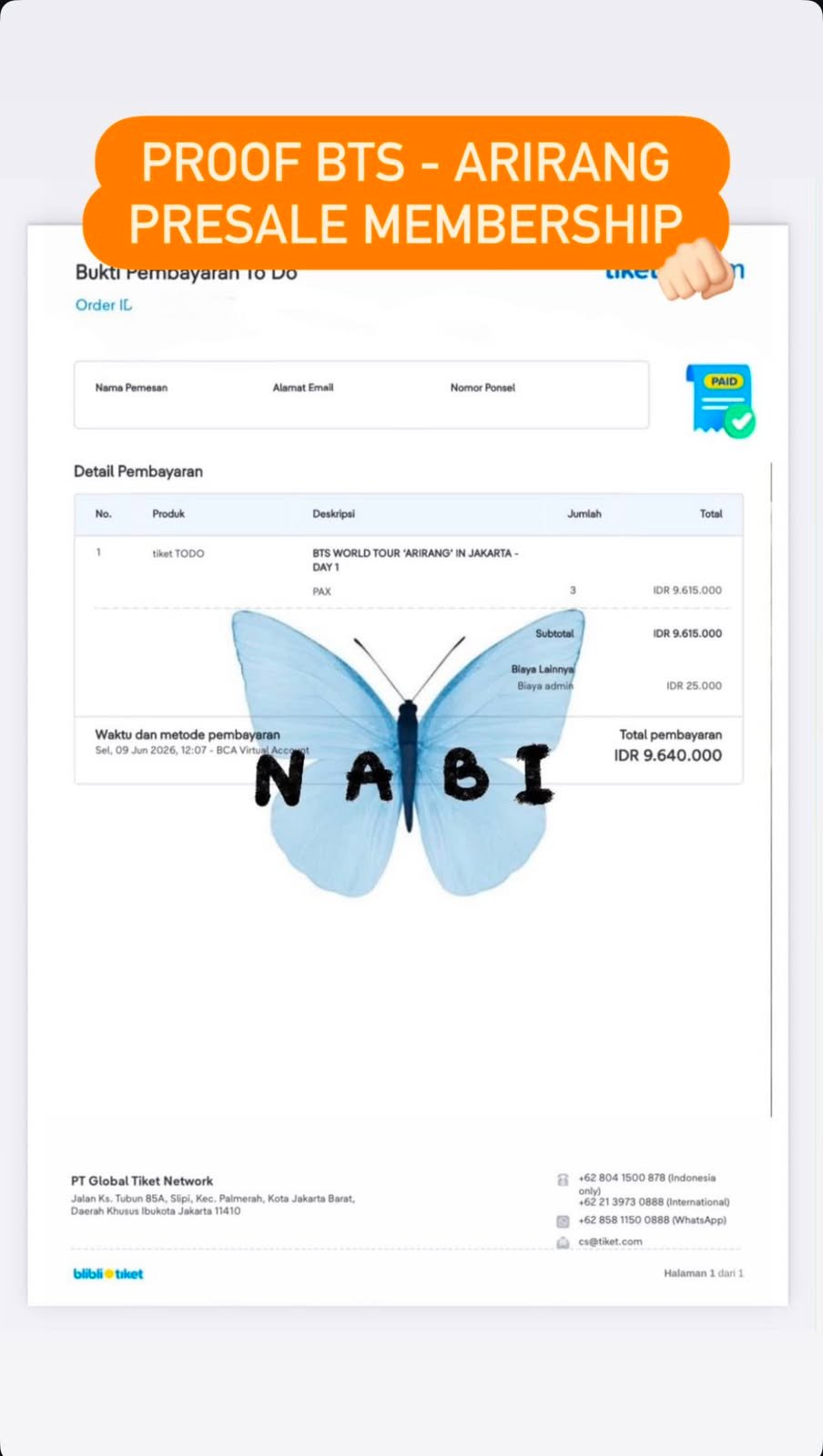 Bukti testimoni SECURED - BTS