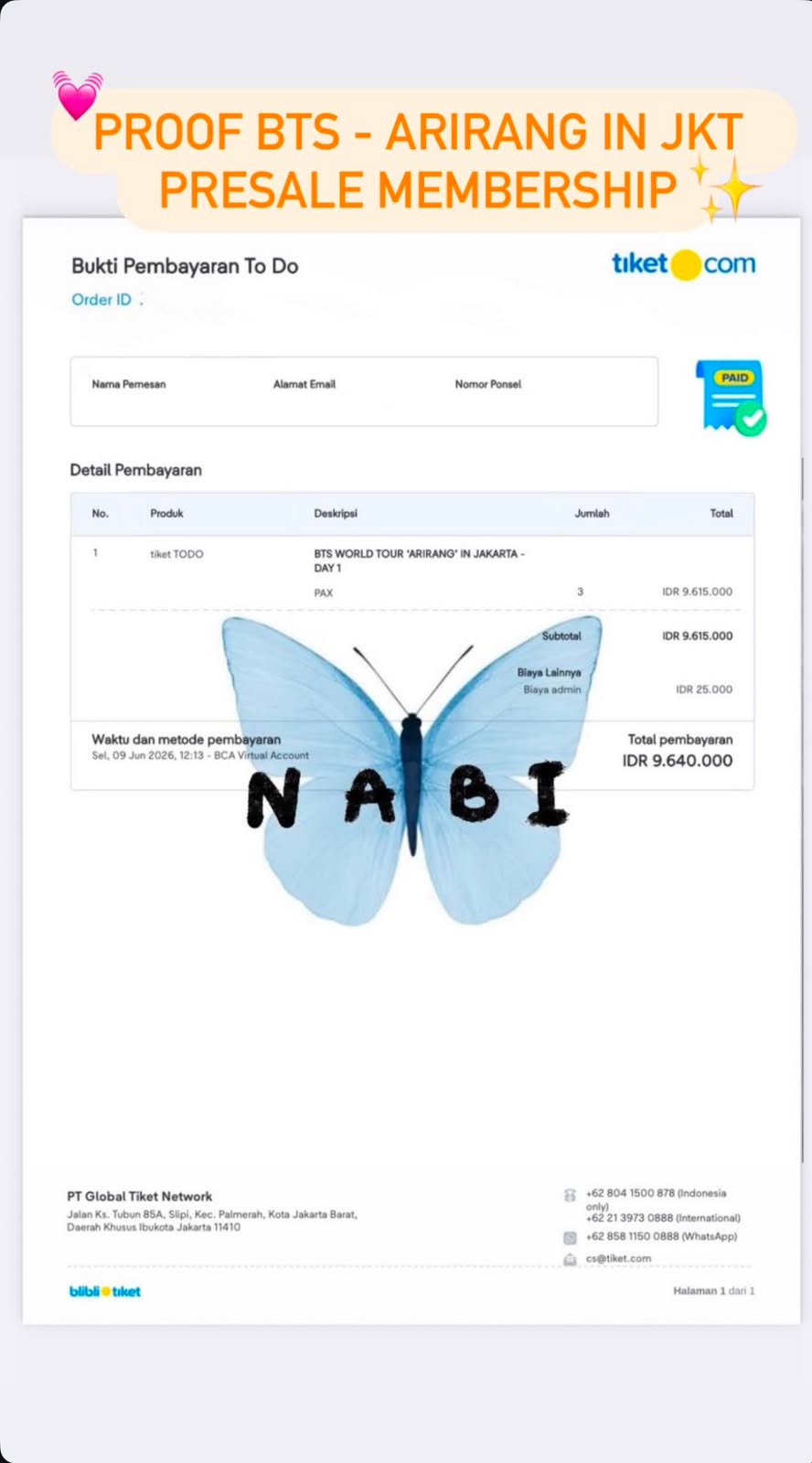 Bukti testimoni SECURED - BTS